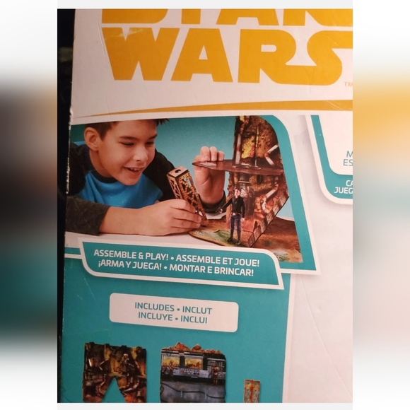 : * Star Wars Story Force Link 2.0 Kessel Mine Escape Han Solo Figure damage box - Picture 8 of 11